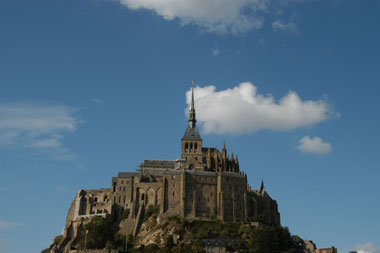 Photos of Mont St. Michel from a distance